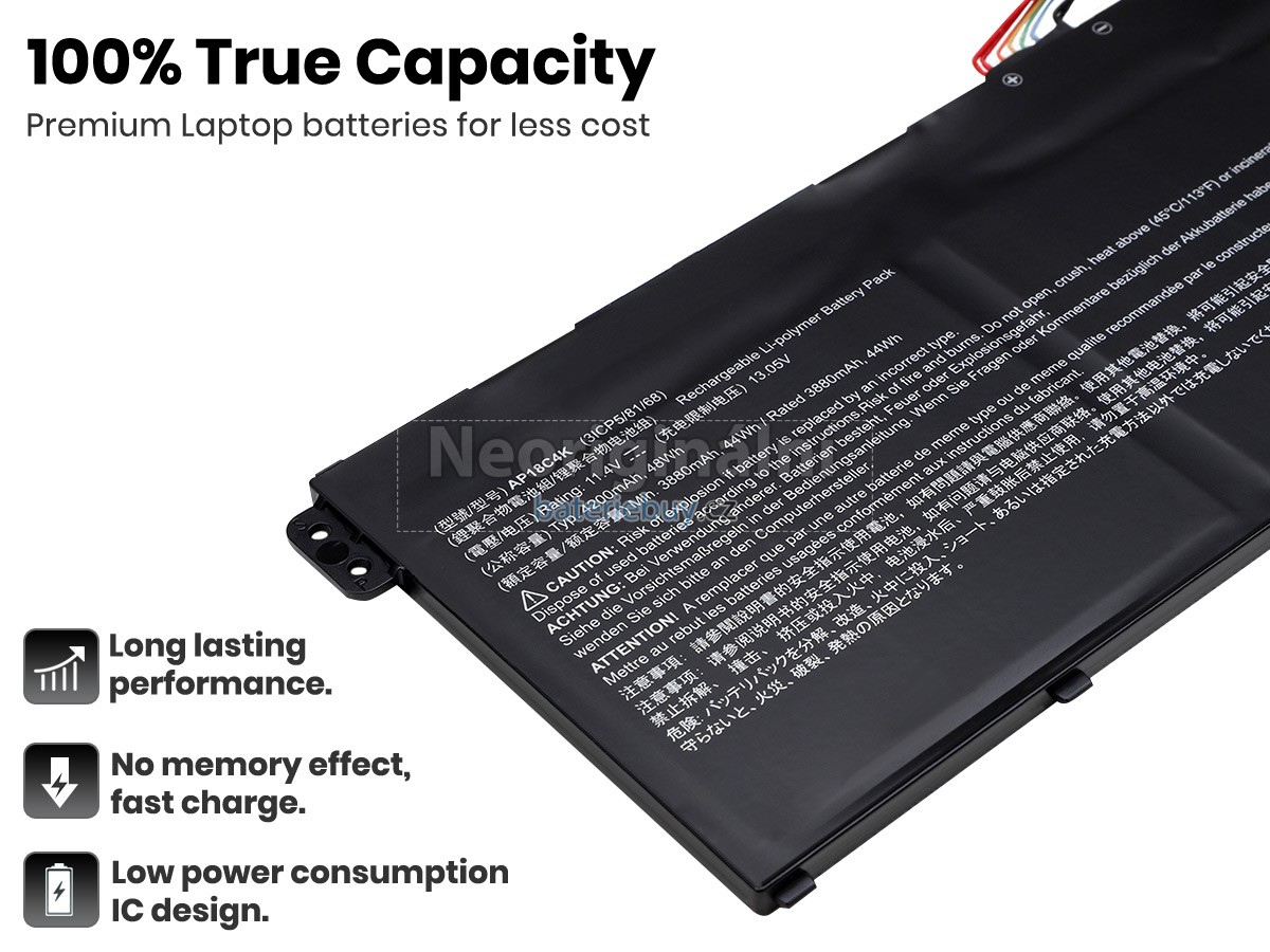 Nahrazení Acer Aspire 3 A315-44P baterie