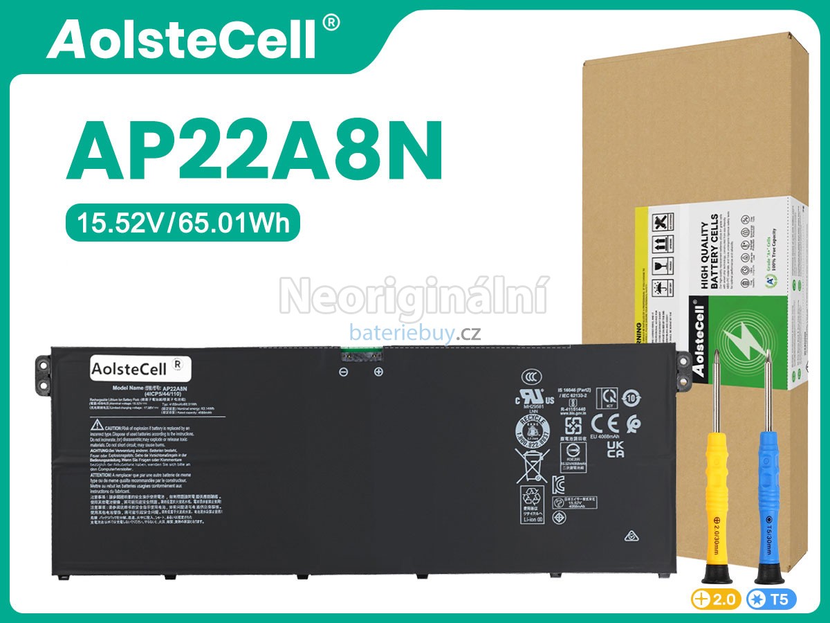 Nahrazení Acer AP22A8N baterie