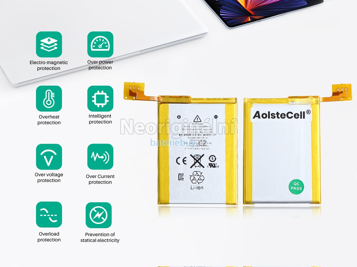 Nahrazení Apple 616-0621 baterie