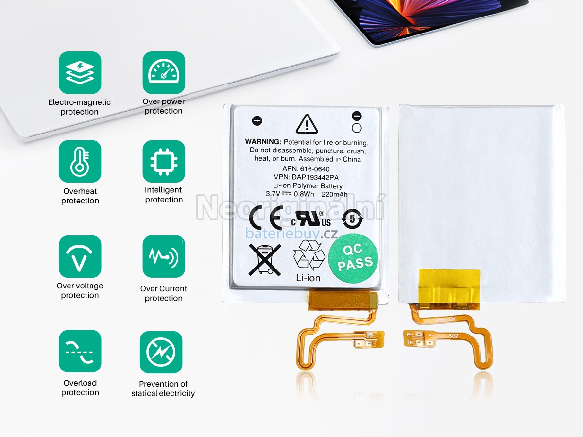 Nahrazení Apple IPOD NANO 7TH GEN baterie