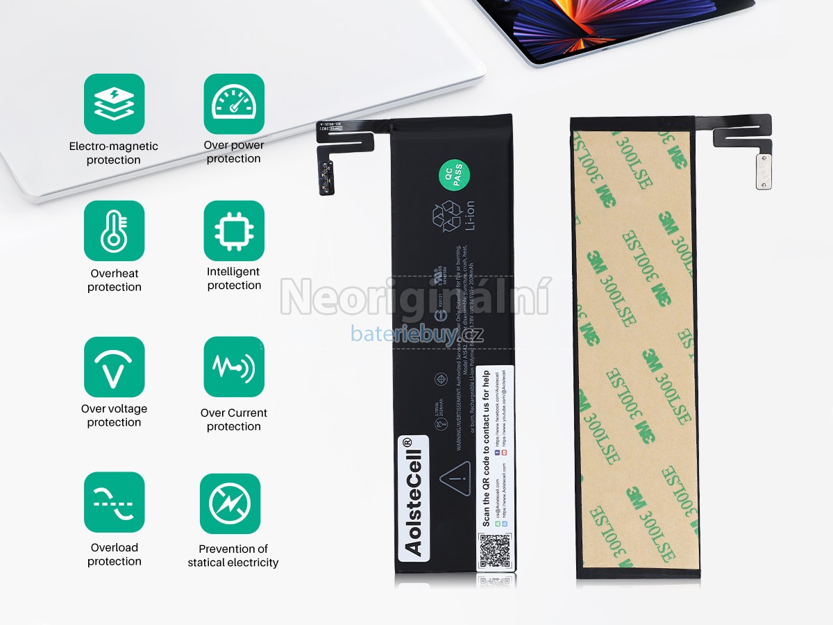 Nahrazení Apple A1542 baterie