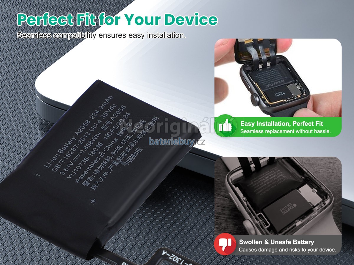 Nahrazení Apple A2058 baterie