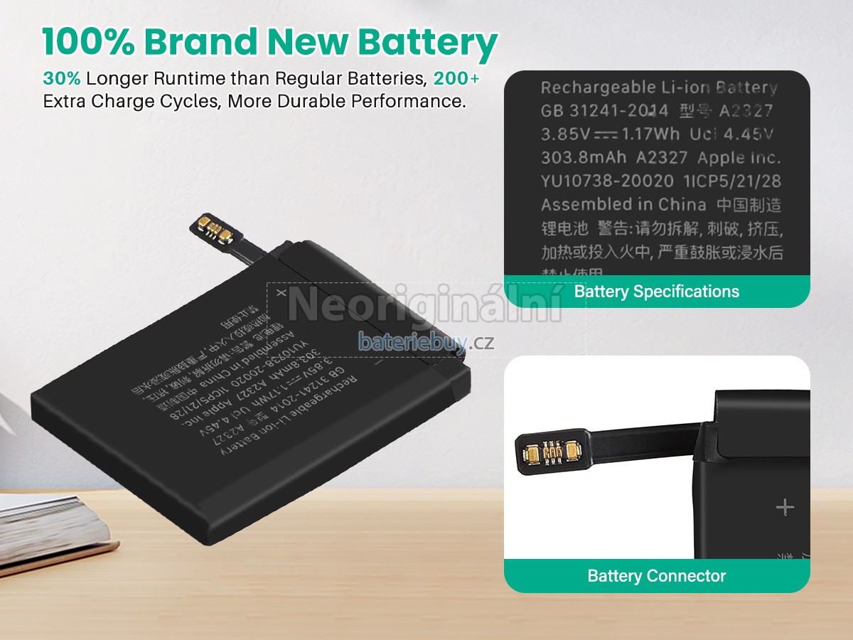 Nahrazení Apple A2327 baterie