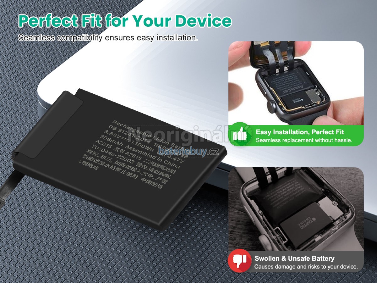 Nahrazení Apple A2815 baterie