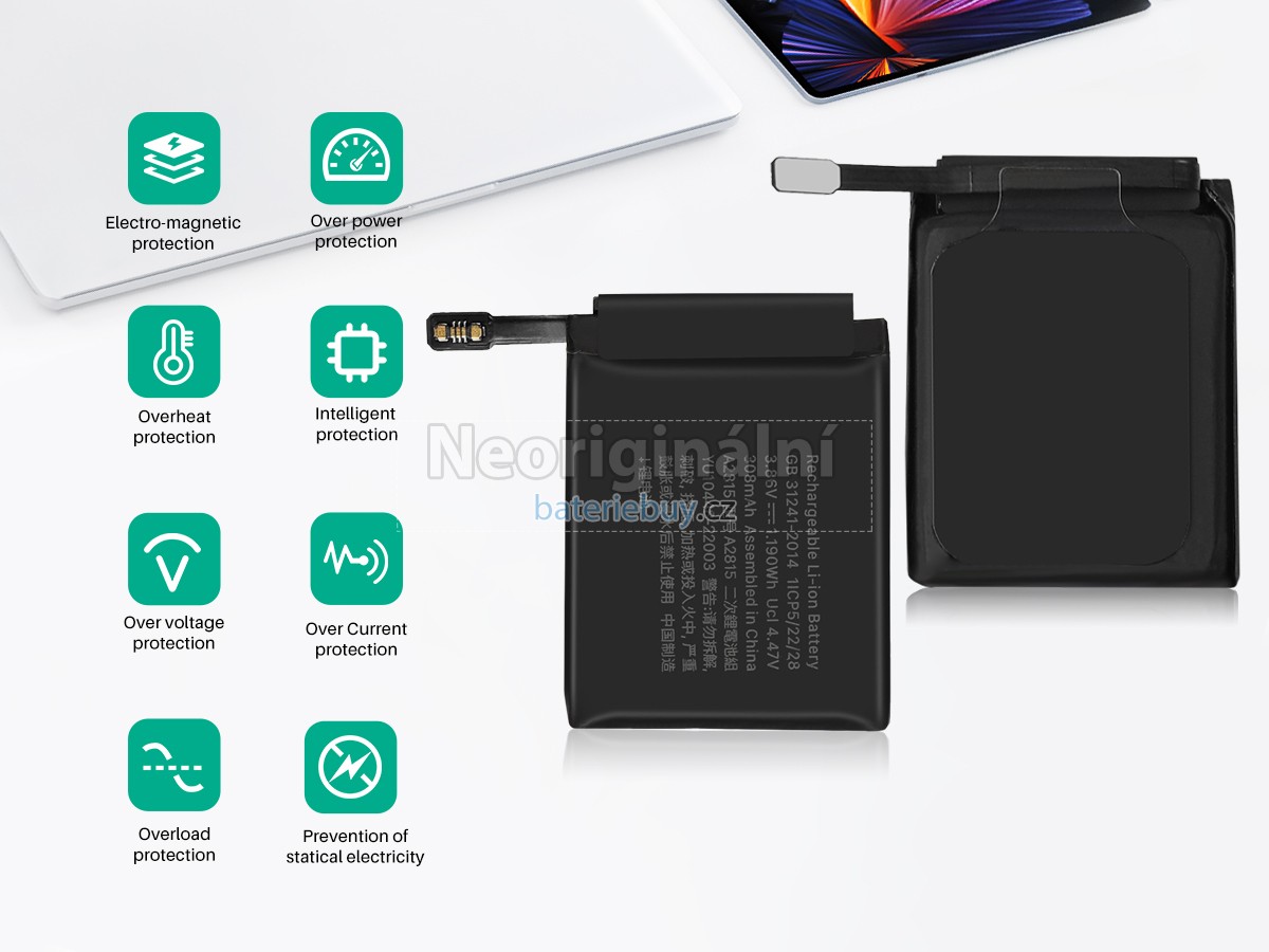 Nahrazení Apple A2815 baterie