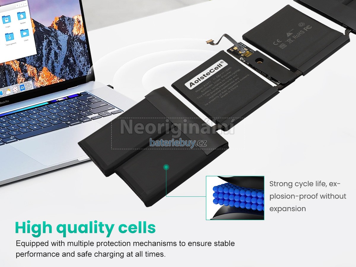 Nahrazení Apple MRX73LL/A baterie