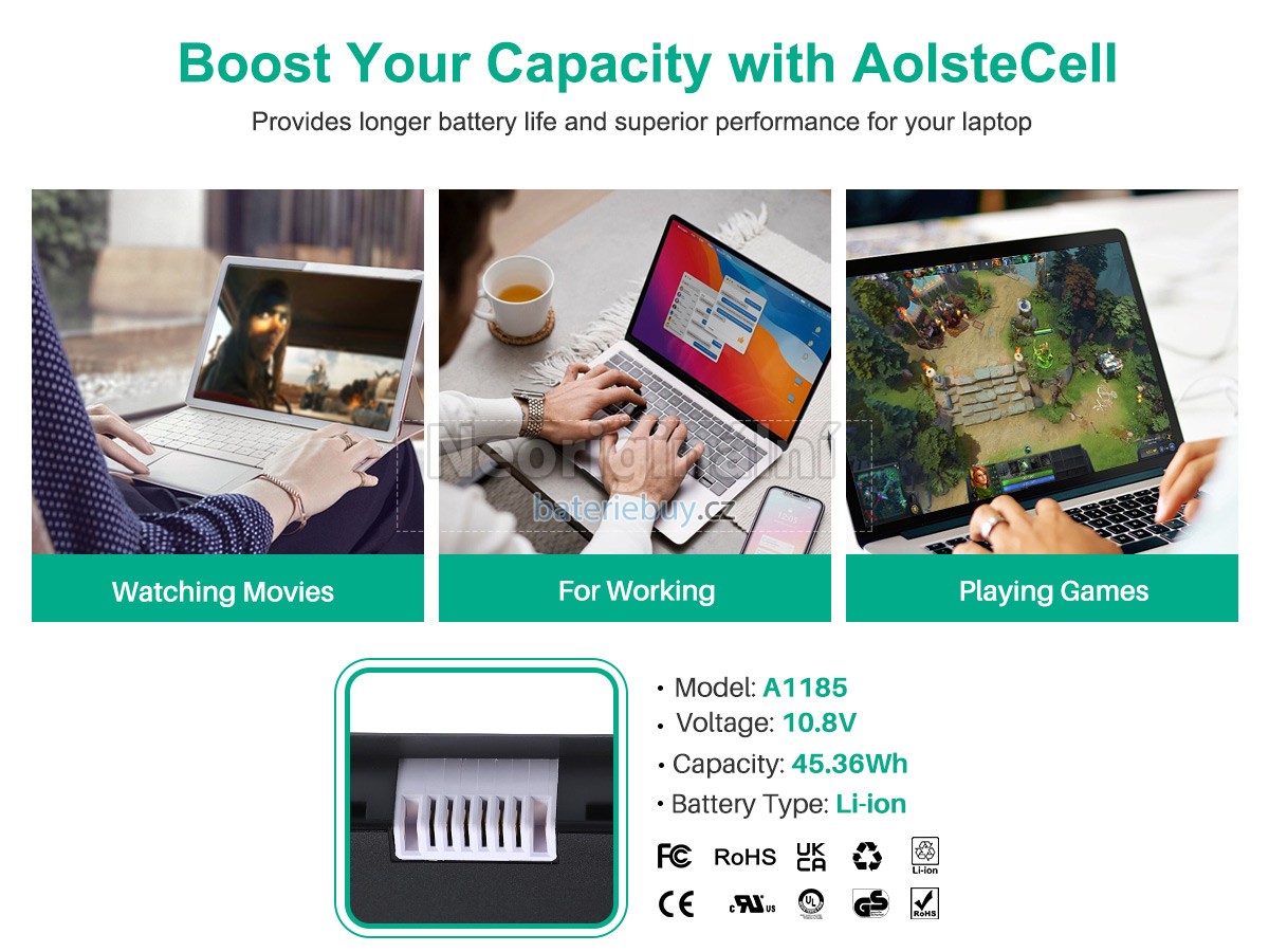 Nahrazení Apple MA561 baterie