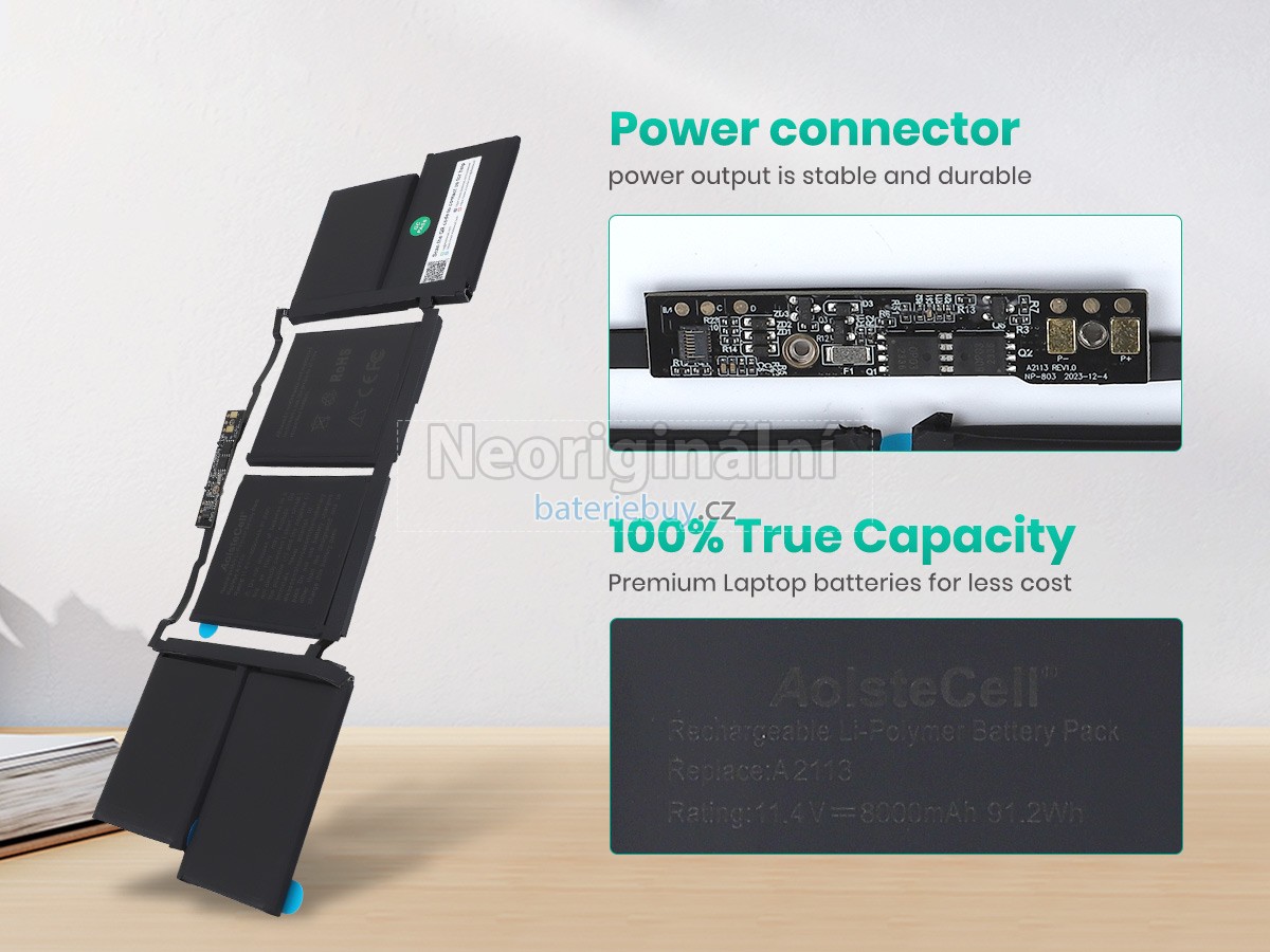 Nahrazení Apple MVVL2LL/A* baterie