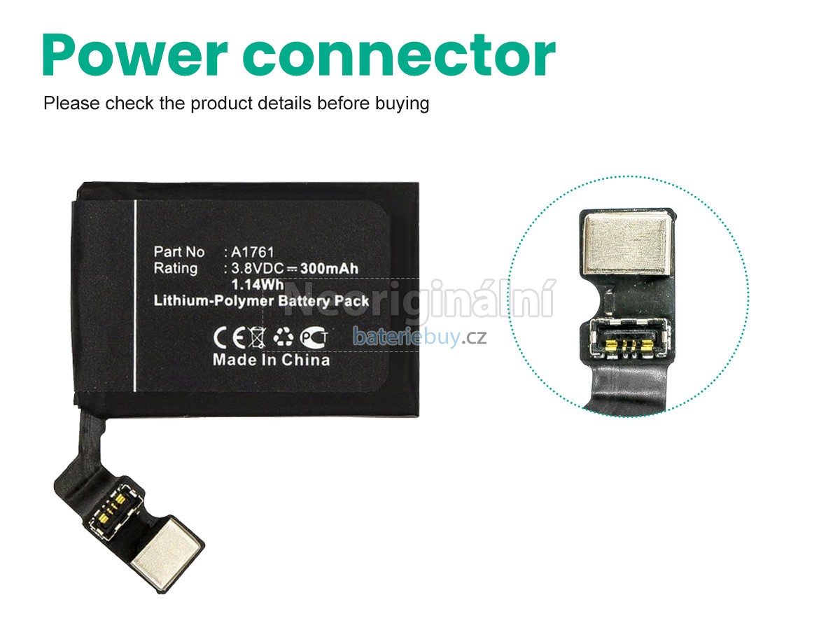 Nahrazení Apple MNQ02 baterie