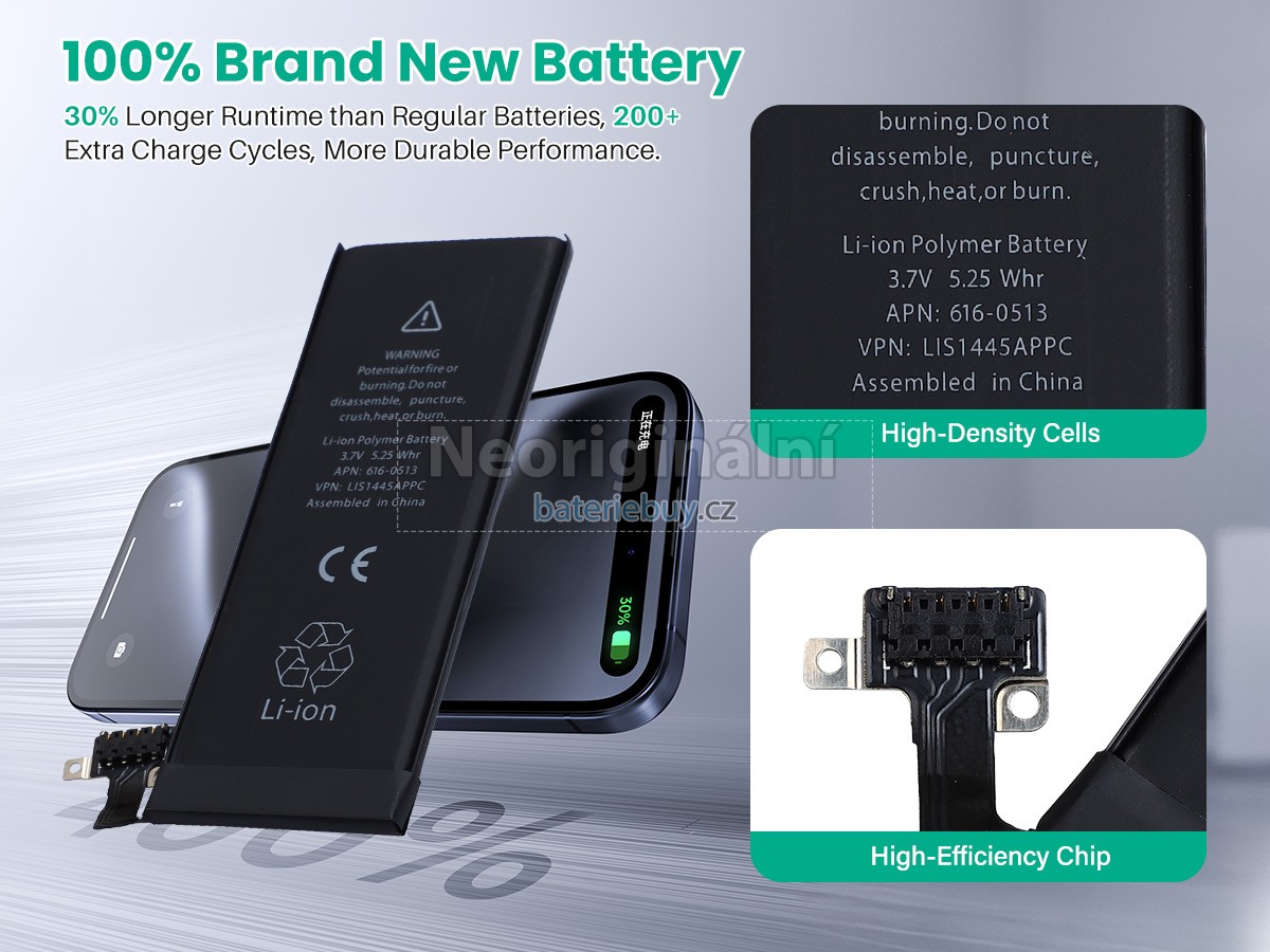 Nahrazení Apple MC611 baterie