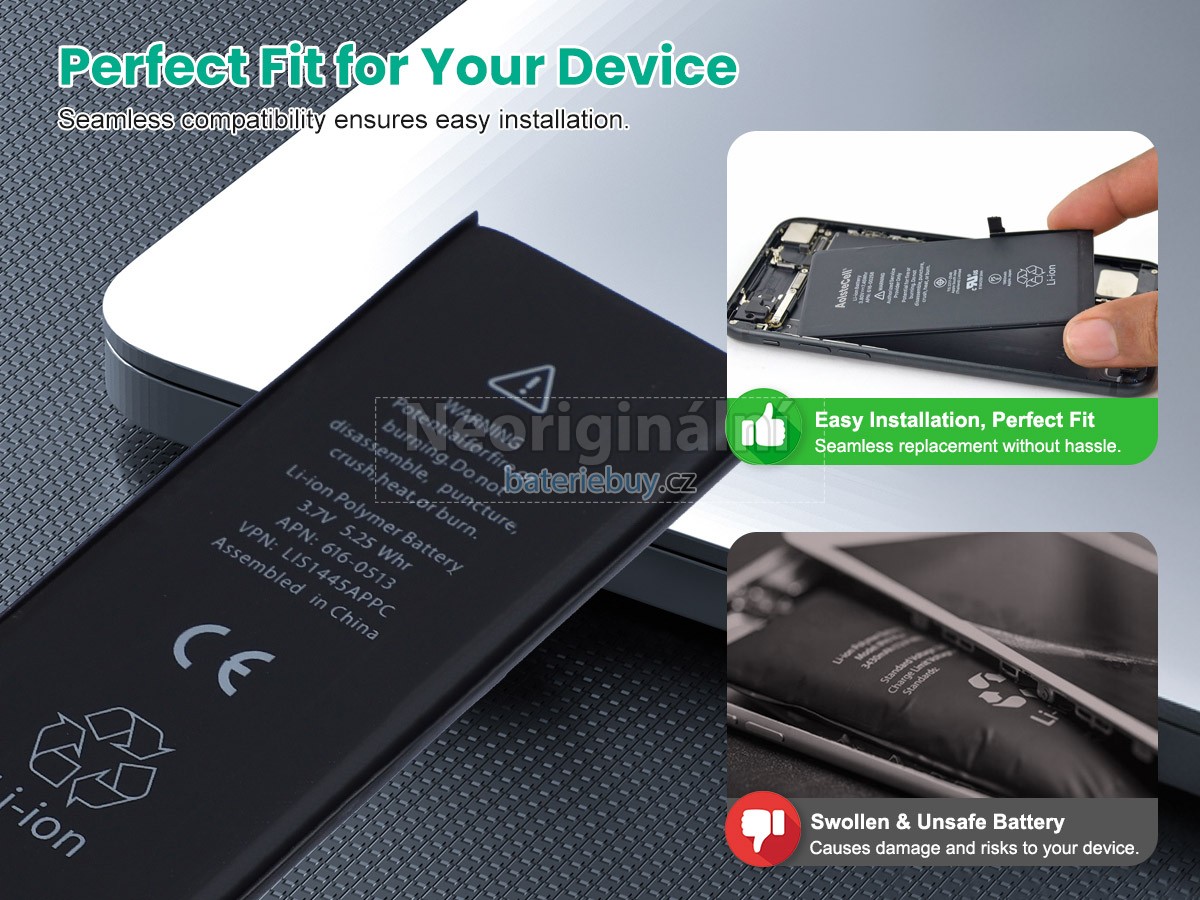 Nahrazení Apple MC611 baterie