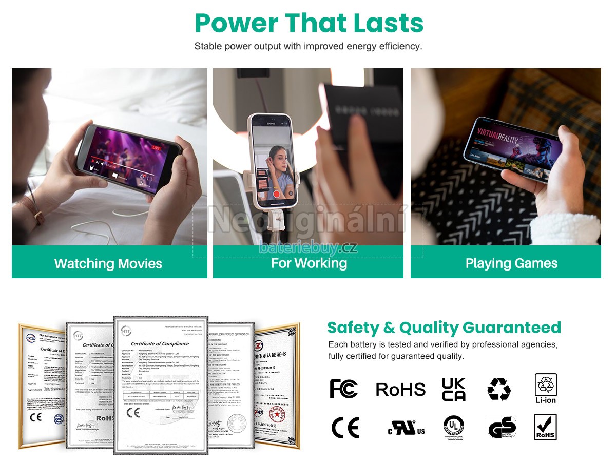 Nahrazení Apple MP9D2 baterie