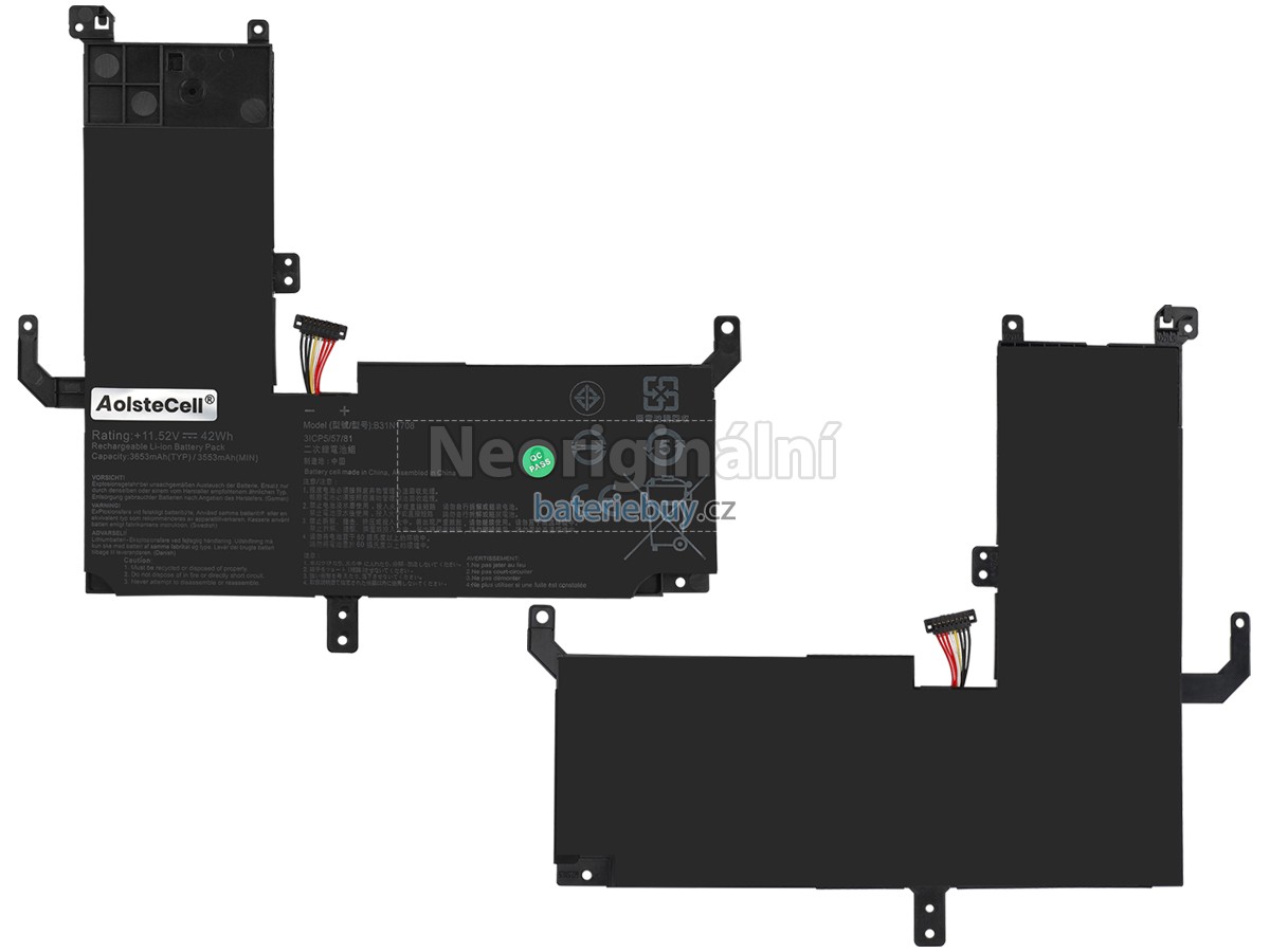 Nahrazení Asus VivoBook Flip TP510UA baterie