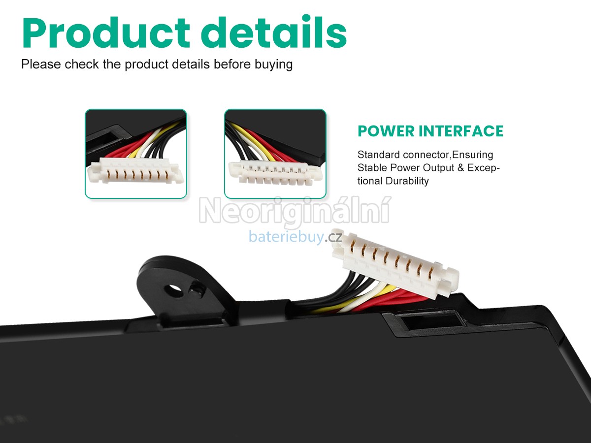 Nahrazení Asus C21N1714 baterie