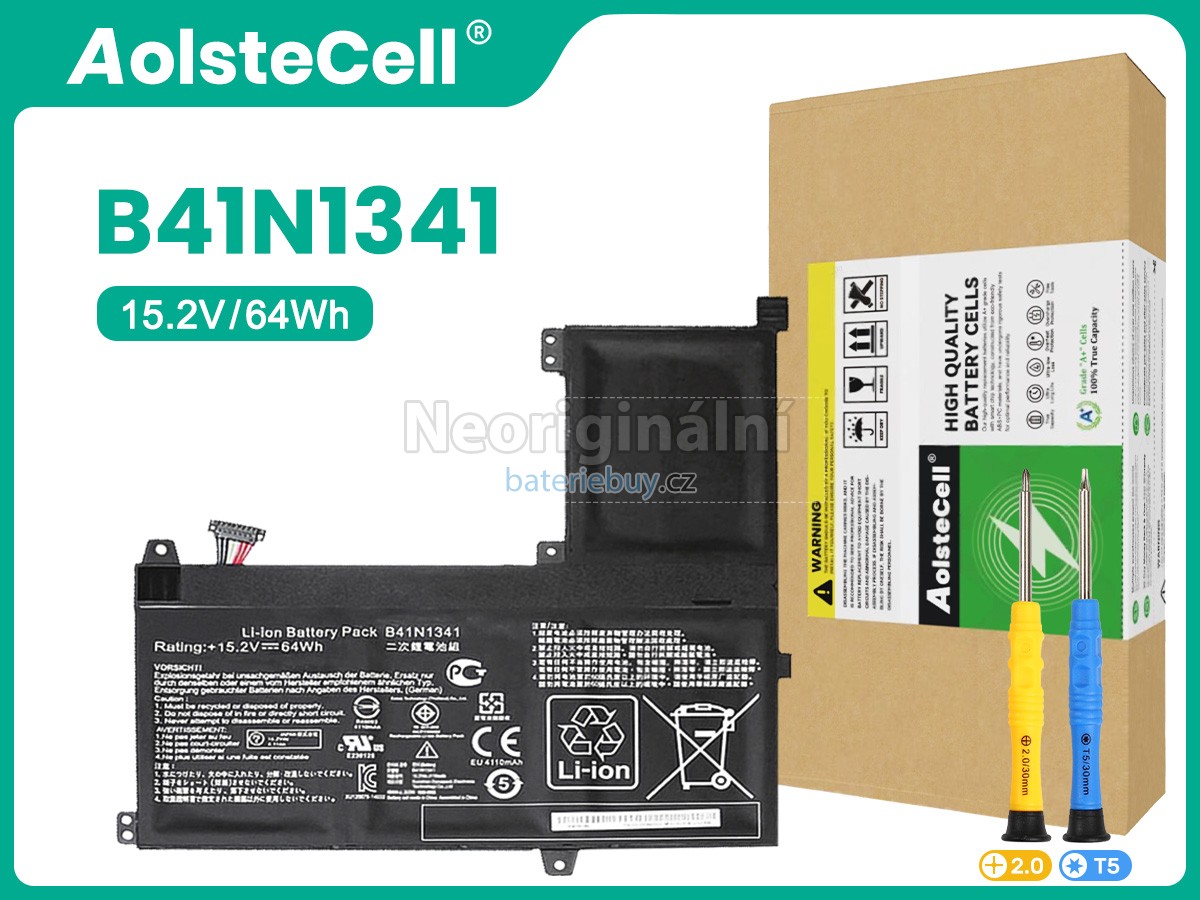 Nahrazení Asus B41N1341 baterie