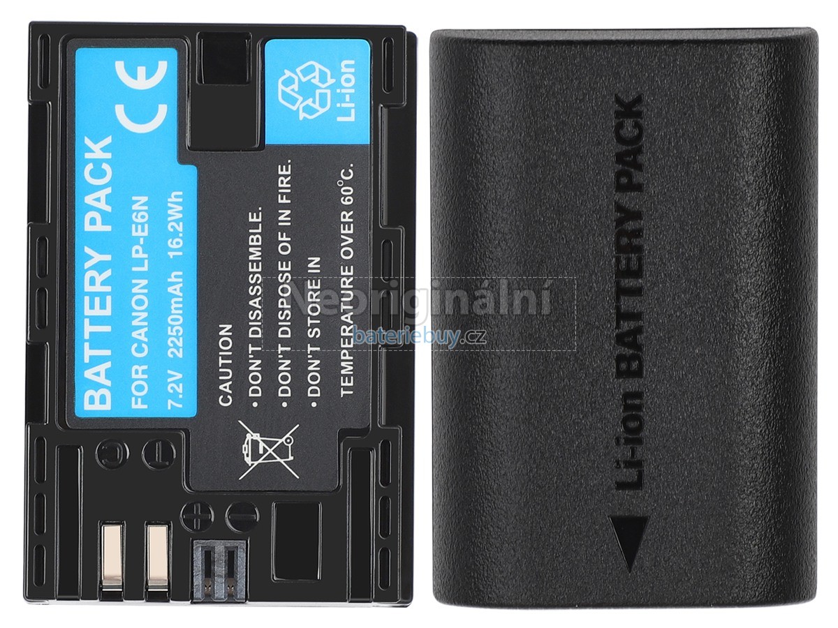 Nahrazení Canon LP-E6N baterie