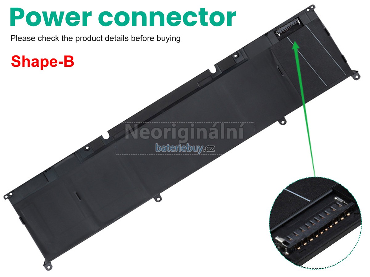 Nahrazení Dell P106F baterie