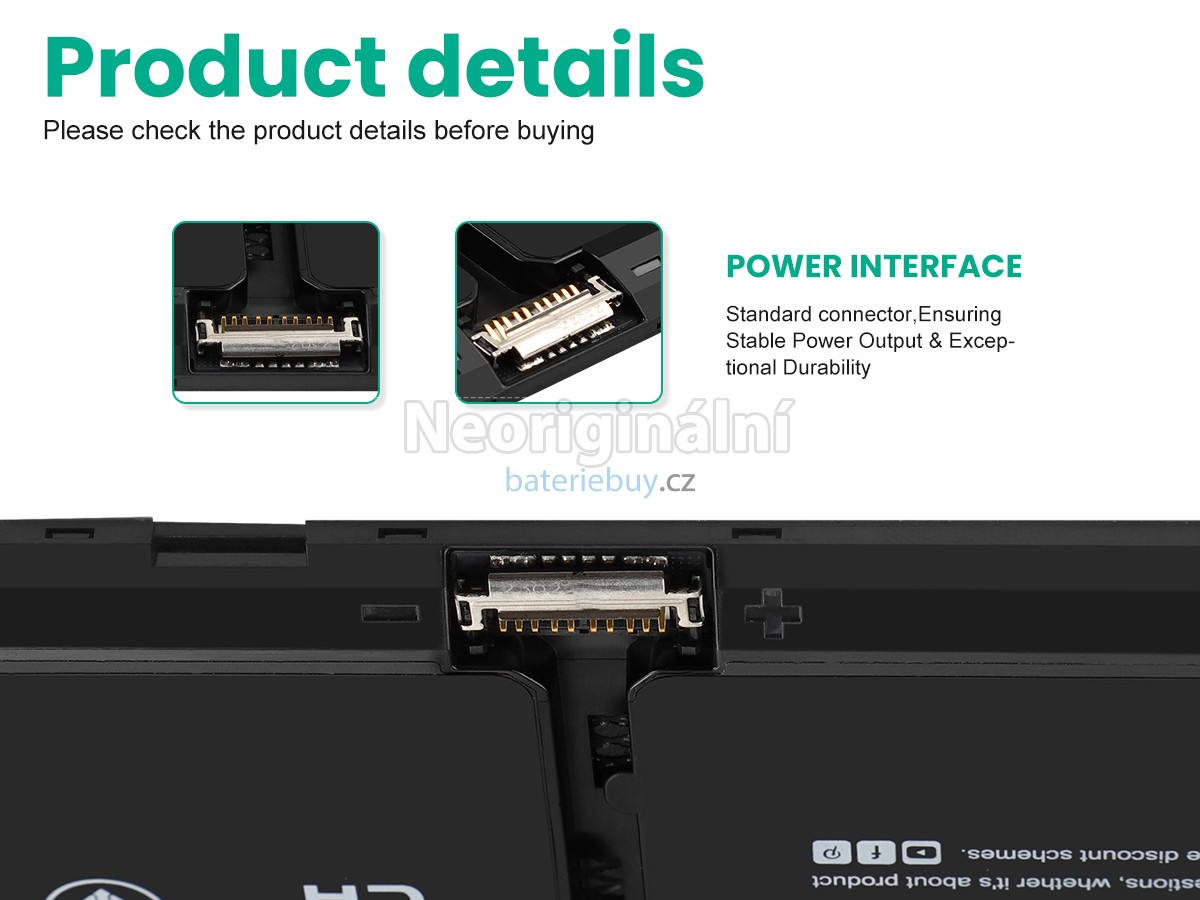 Nahrazení Dell P106F baterie