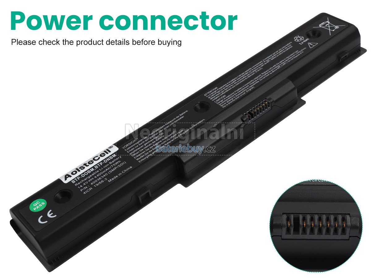 Nahrazení Fujitsu MD98970 baterie