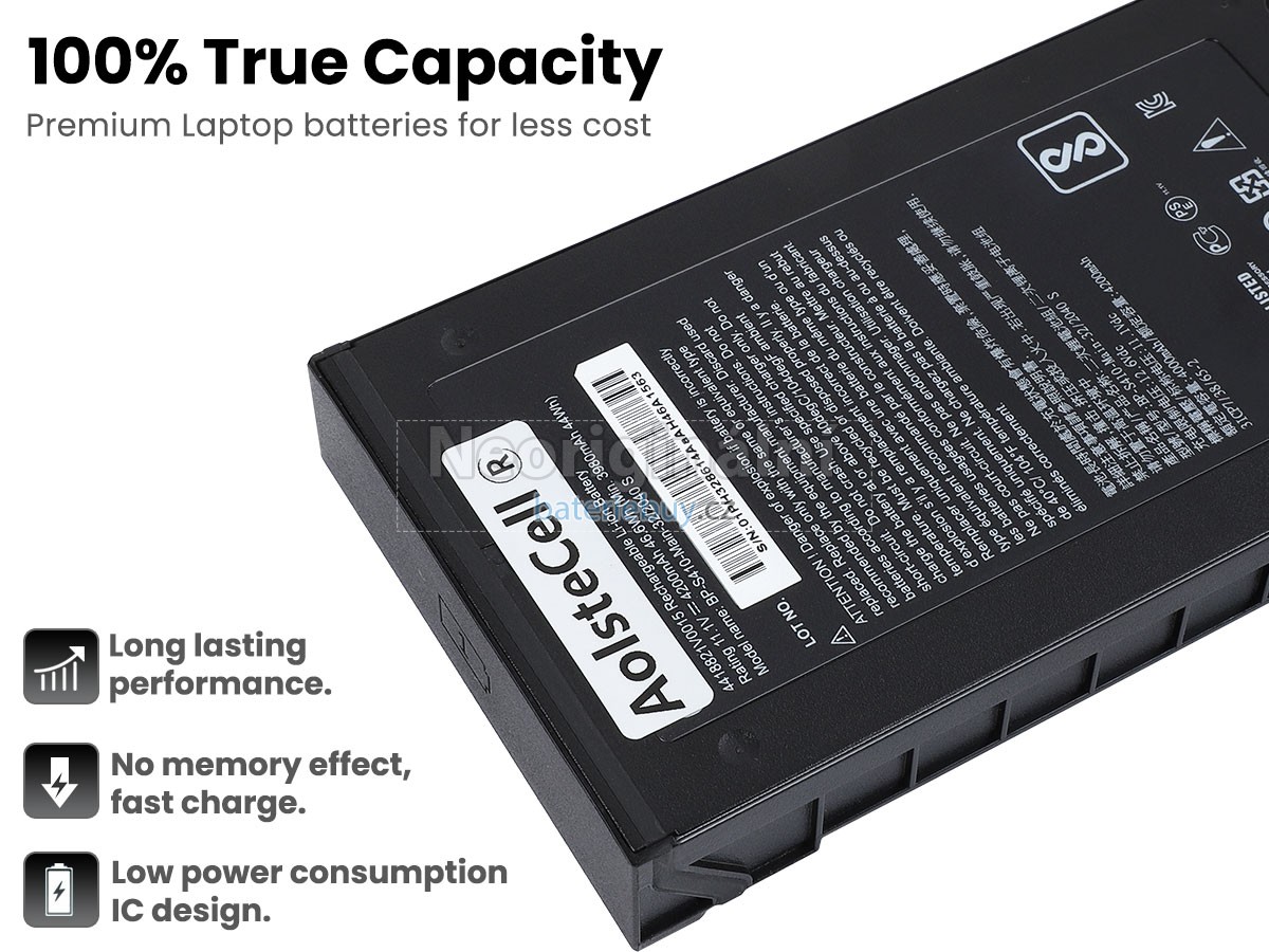 Nahrazení Getac S410 baterie