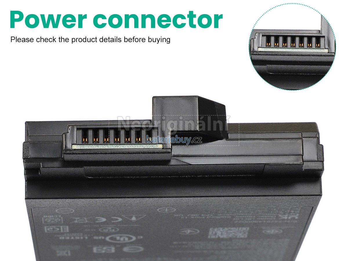 Nahrazení Getac S410 baterie