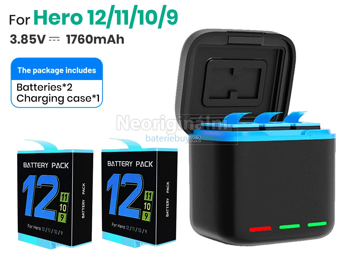 Nahrazení GoPro HERO 10 BLACK baterie