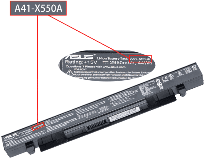 Asus Battery Part Number