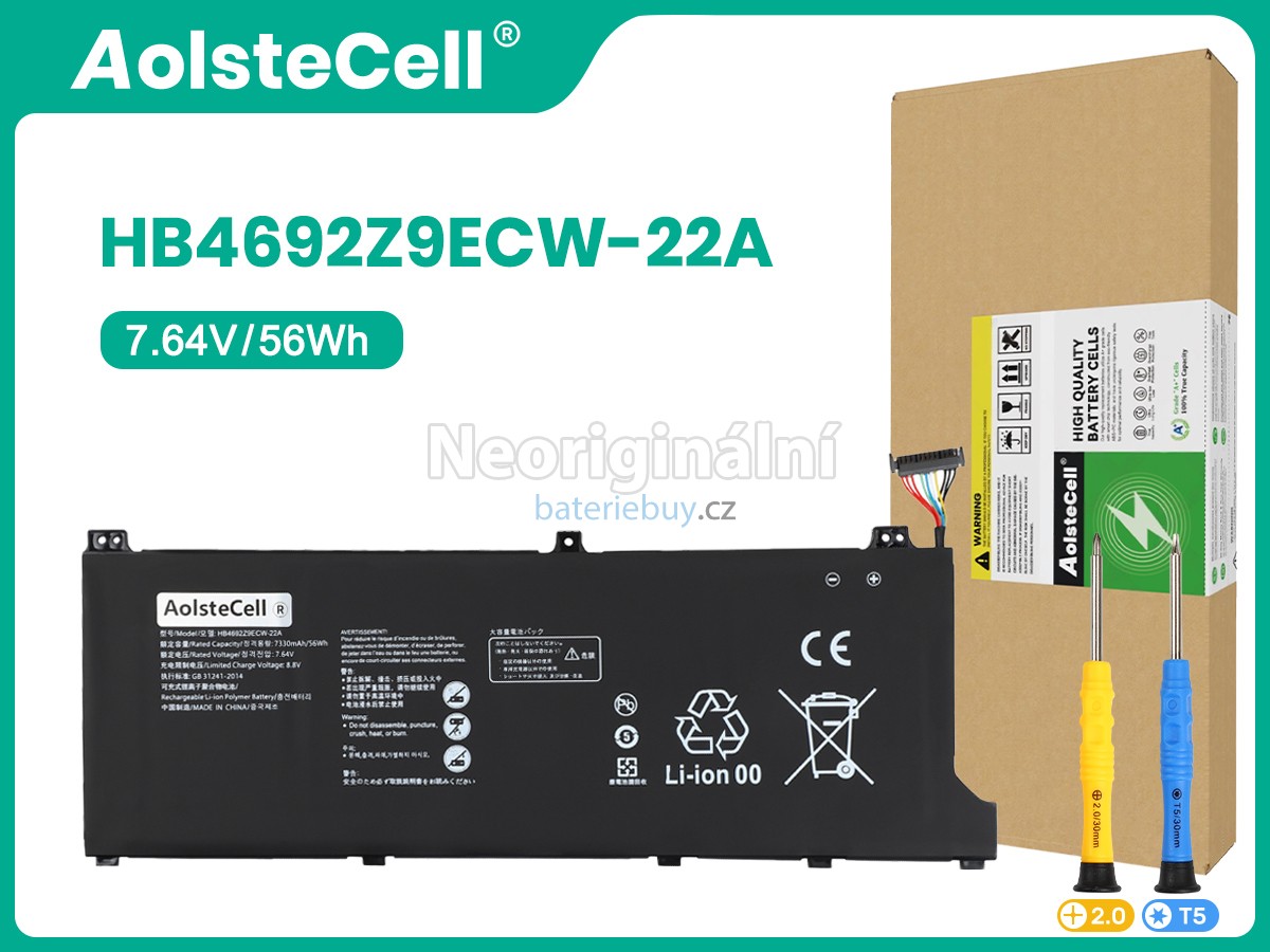 Nahrazení Huawei MATEBOOK D15 (2020) baterie