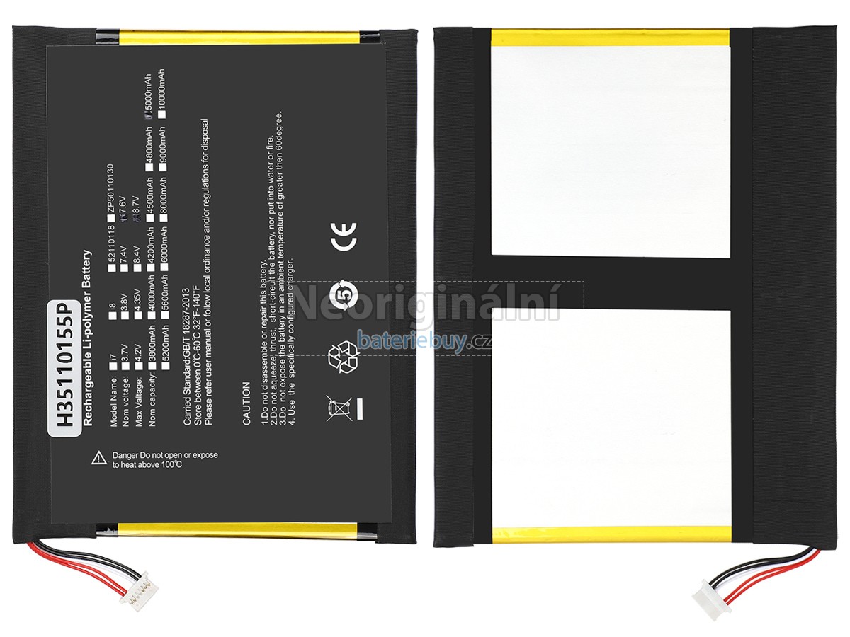 Nahrazení Jumper H35110155P baterie