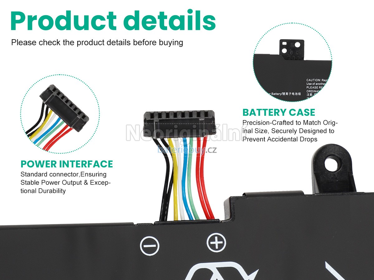 Nahrazení Lenovo L19D3PF5 baterie