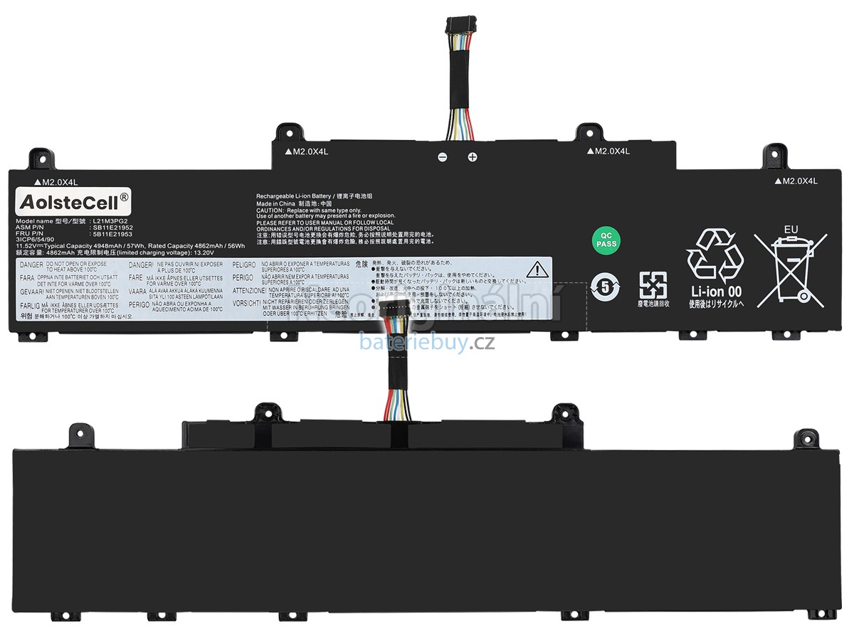 Nahrazení Lenovo ThinkPad C14 GEN 1 Chromebook-21CA000SBR baterie