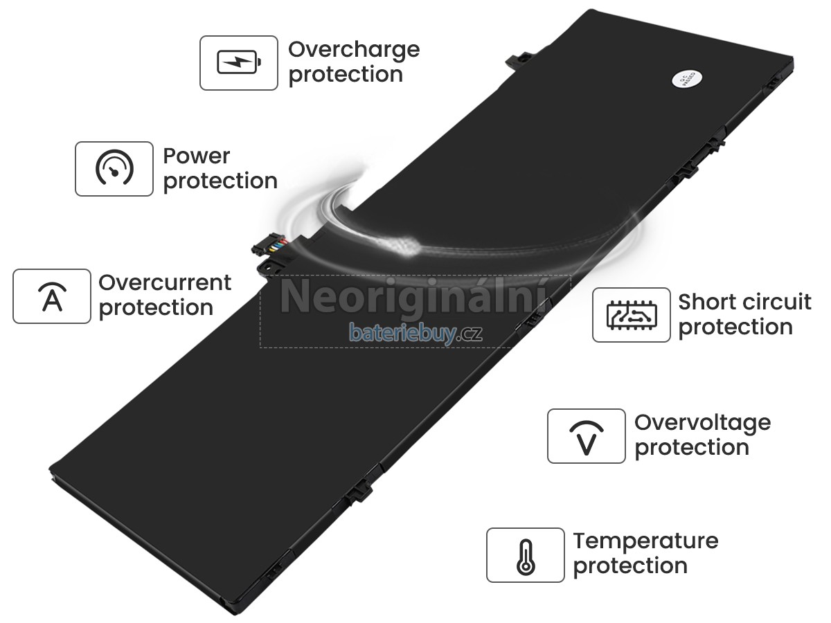 Nahrazení Lenovo L22L4PF0 baterie