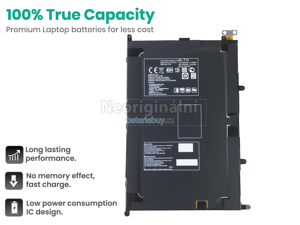 Nahrazení LG VK810 baterie