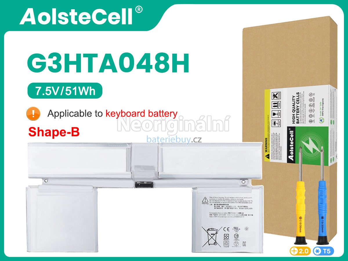 Nahrazení Microsoft Surface BOOK 2 1832 baterie