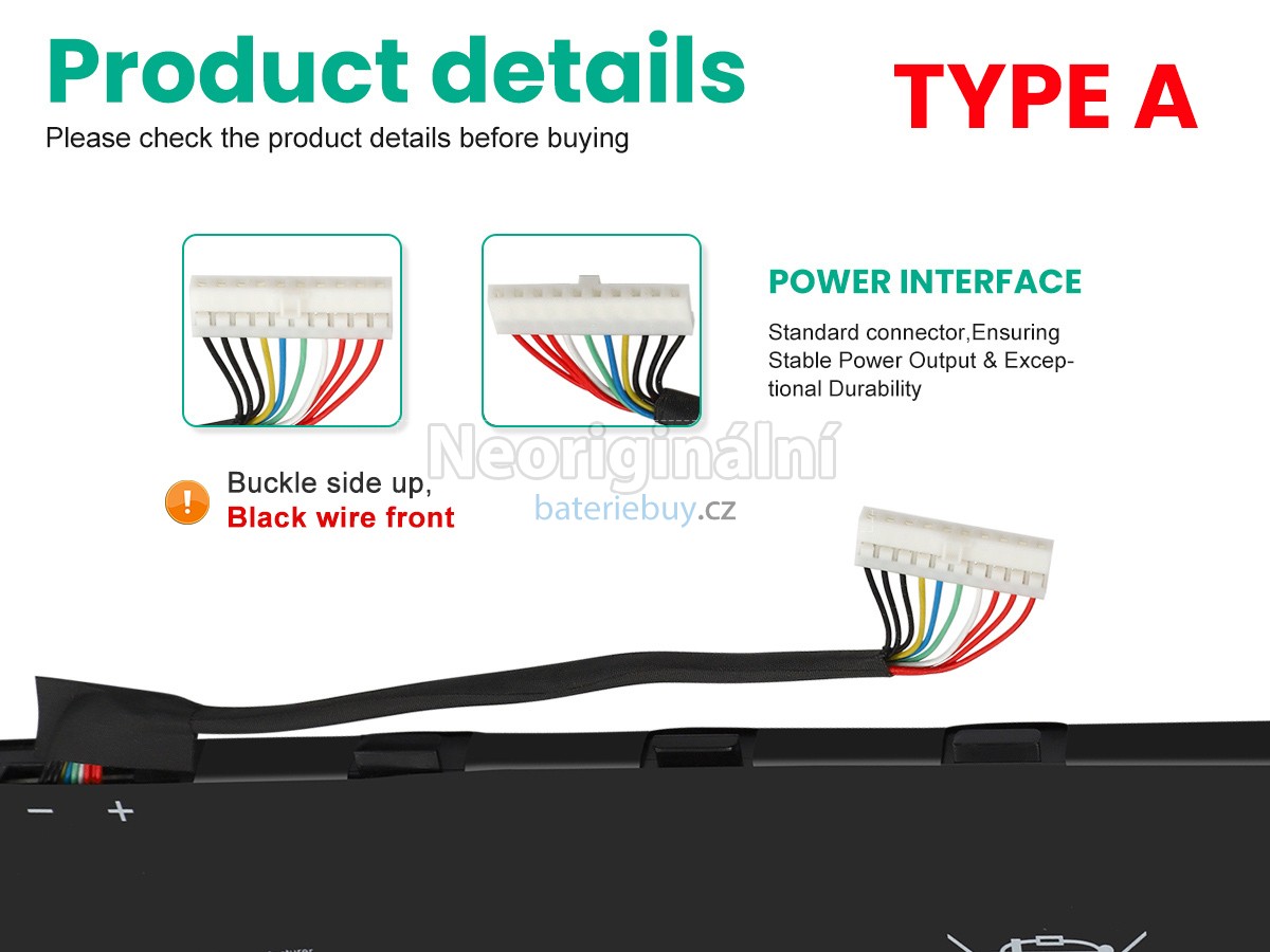 Nahrazení MSI STEALTH GS77 12UHS baterie