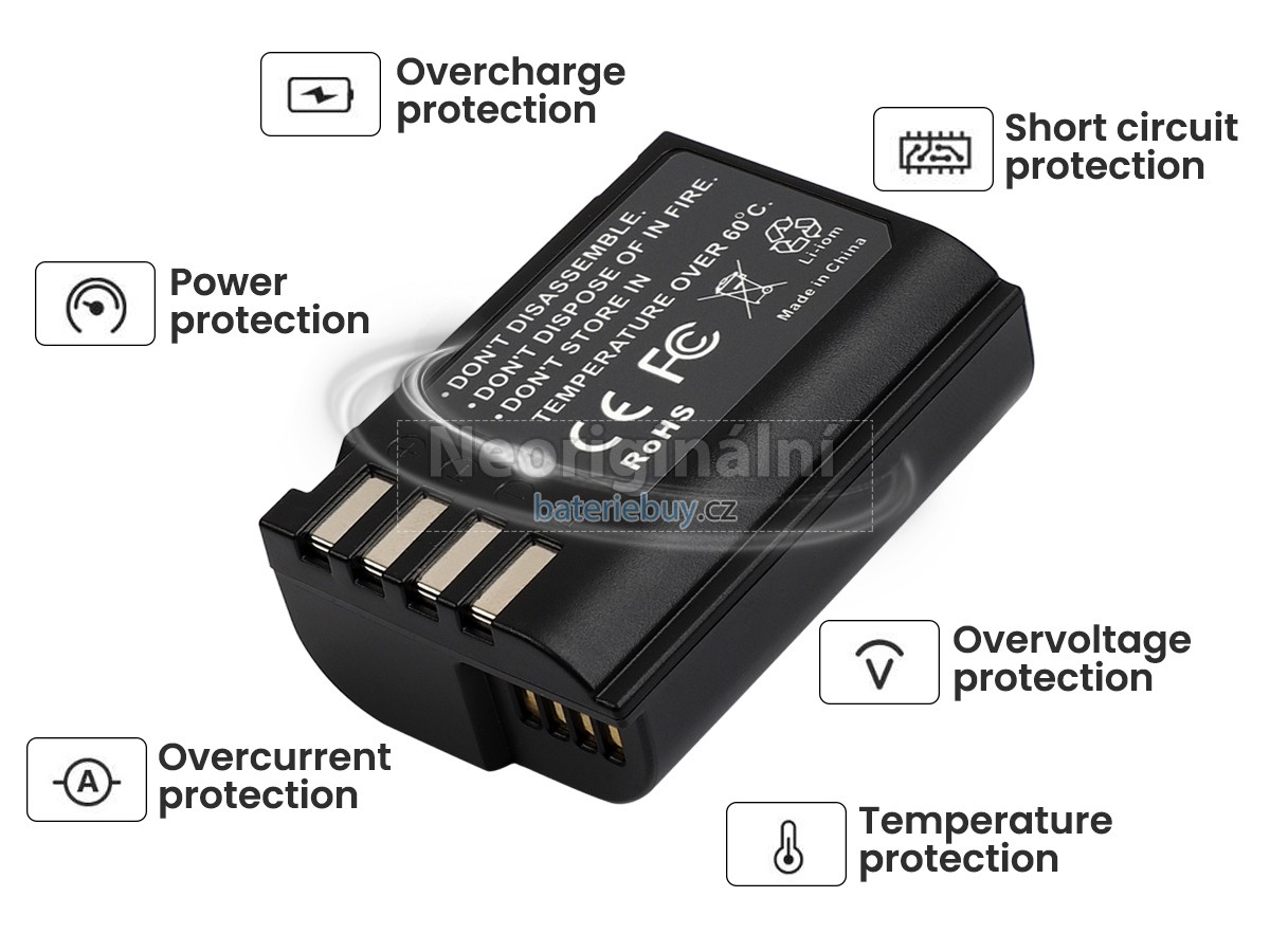 Nahrazení Panasonic BLK22 baterie