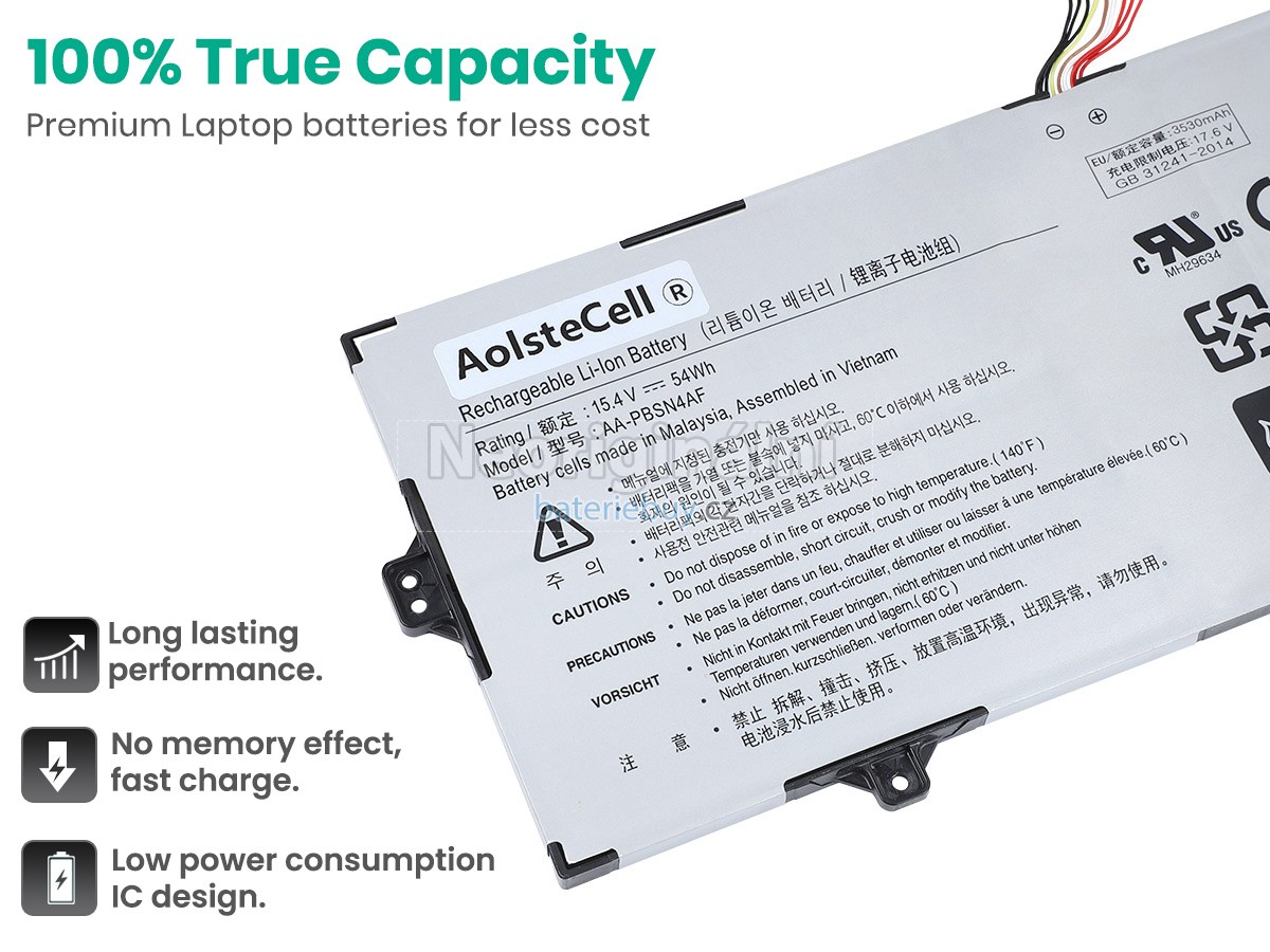 Nahrazení Samsung NT930SBE baterie