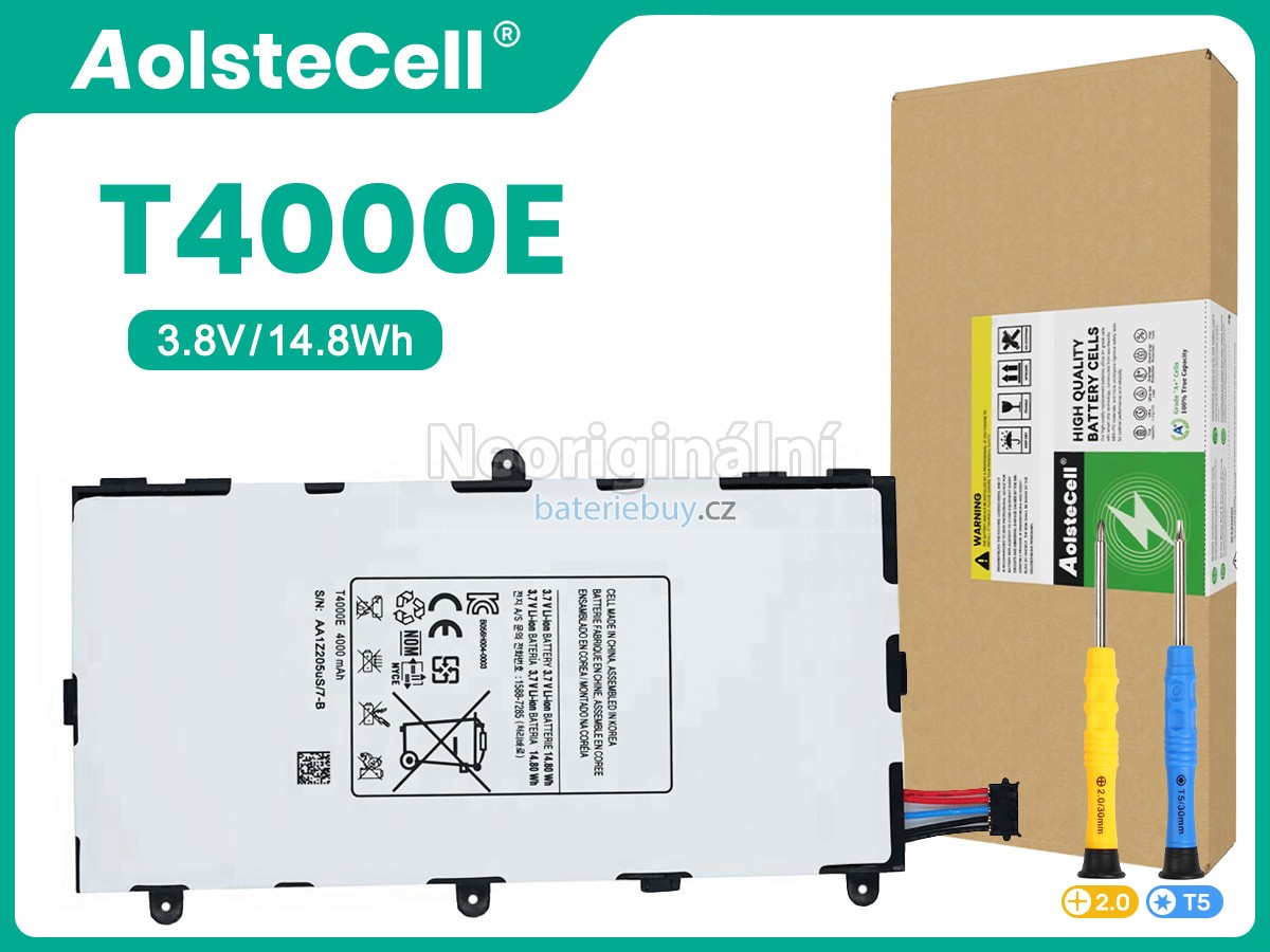 Nahrazení Samsung SM-T210 baterie