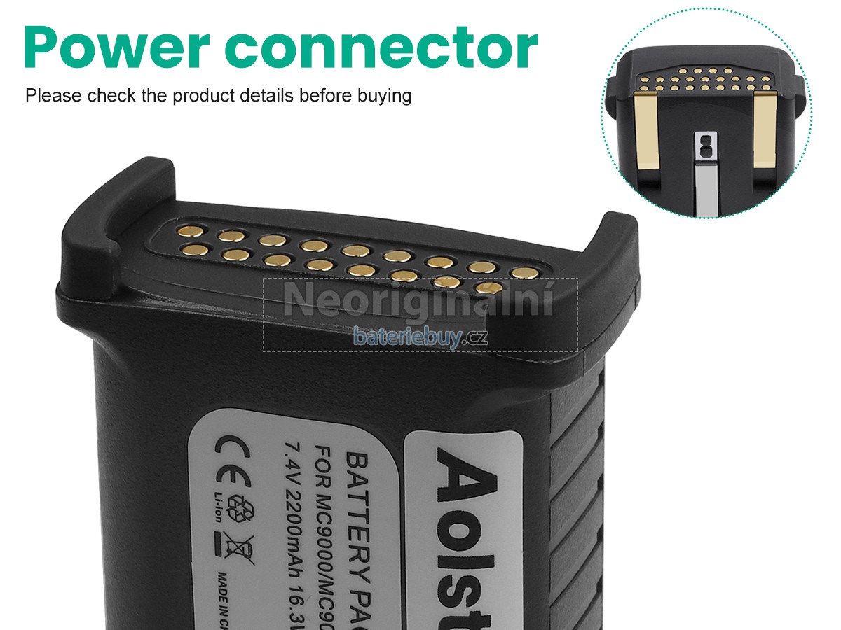 Nahrazení Symbol MC9060 baterie