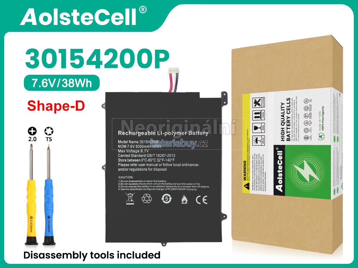 Nahrazení Teclast F7 PRO baterie