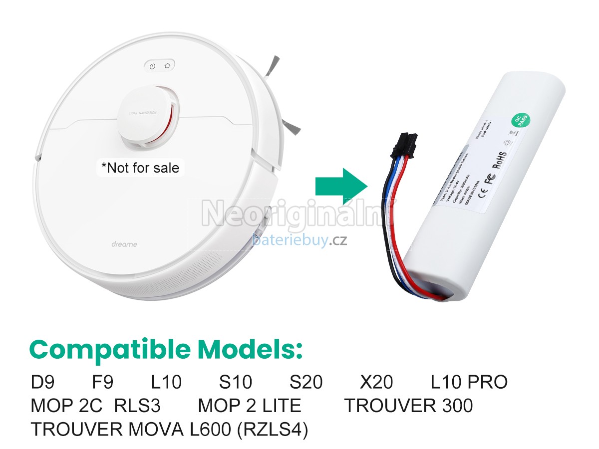 Nahrazení XiaoMi XMSTJQR2C baterie