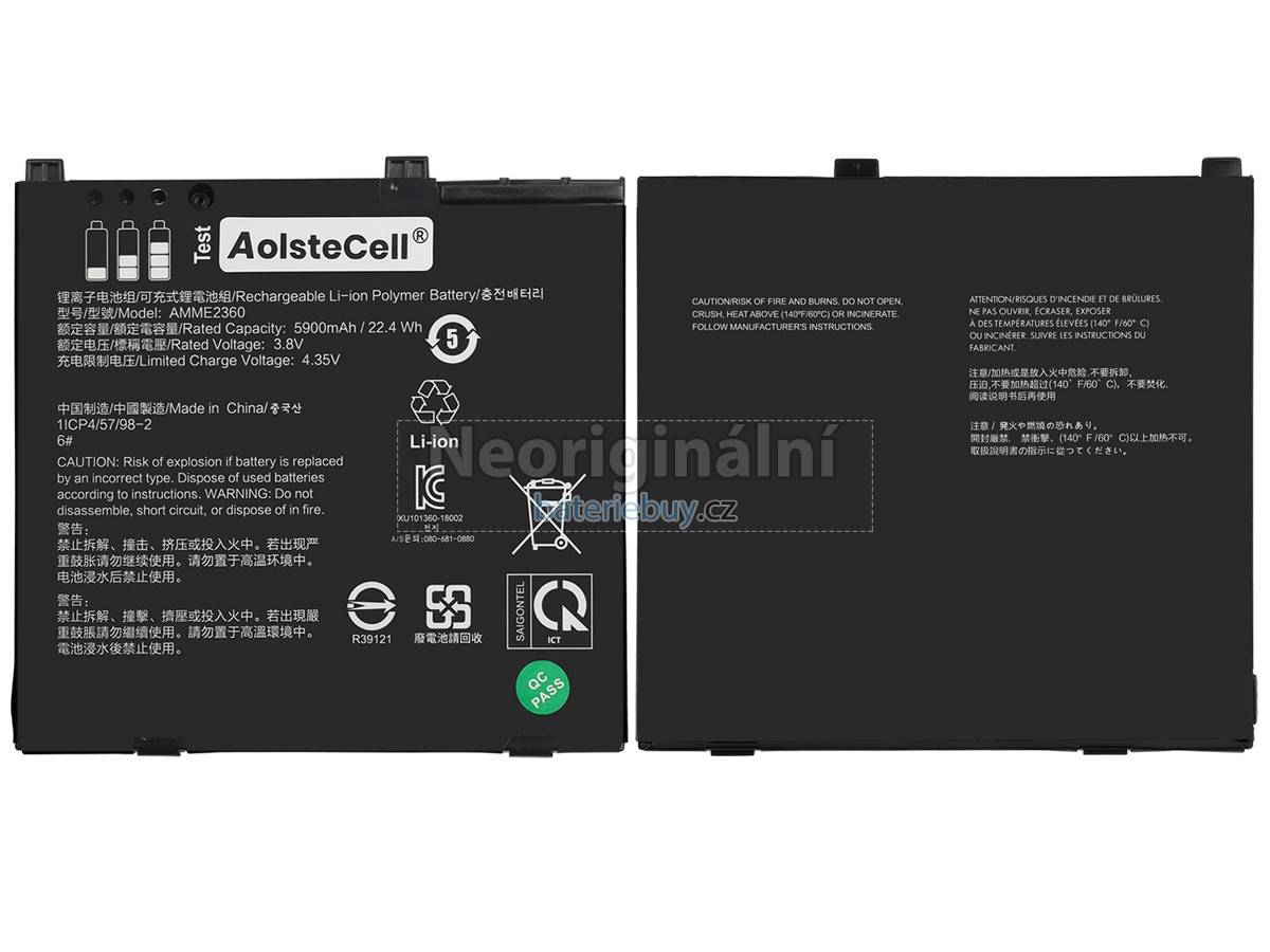 Nahrazení Zebra EM7355 baterie